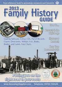 2013 Family History Guide and Catalogue