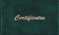 Certificate Binder
