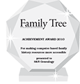 S&N receives the Family Tree Magazine Achievement Award