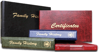 Family History Binders are great for present your family history