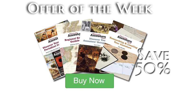 Save 50% when you buy all four Discover Your Ancestors Books
