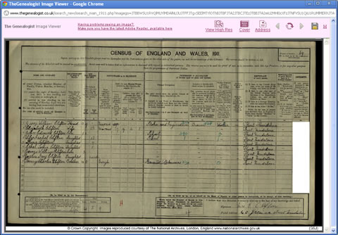 Kent 1911 Census