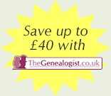Save up to £40 at TheGenealogist.co.uk