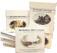 Selected Census Sets at £10 Each