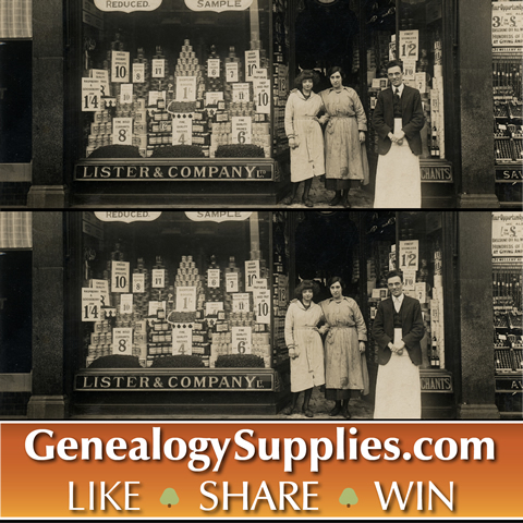 S&N Genealogy Supplies Facebook Competition