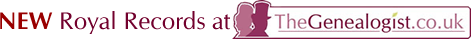 NEW Royal Records at TheGenealogist.co.uk