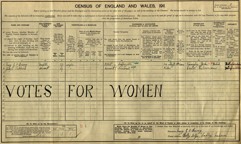 1911 Census - Unredacted Image