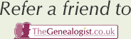 Refer a friend to TheGenealogist.co.uk