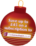 Save up to £45 on a subscription to TheGenealogist.co.uk