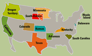 US map
