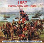 Army List 1857  - April (Hart's)