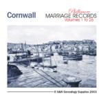 Cornwall Phillimore Parish Records (Marriages) Volumes 01 to 26