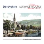 Derbyshire Phillimore Parish Records (Marriages) Volumes 01 to 15