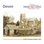 Devonshire Phillimore Parish Records (Marriages) Volumes 1 & 2