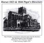 Dorsetshire 1823 and 1844 Pigot's Directory