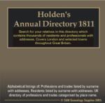 Holden's Annual Directory 1811