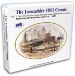 Lancashire 1851 Census DVD set