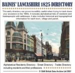 Lancashire, Baines' 1825 Lancashire History, Directory and Gazetteer