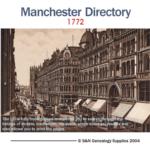 Lancashire - Manchester Directory - 1772