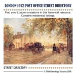 London 1912 - Post Office Street Directory