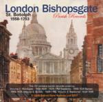 London, Bishopsgate St Botolph Parish Registers 1558-1753