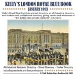London, Royal Blue Book: Court Guide January 1913