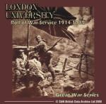 London University Roll of War Service 1914-1919