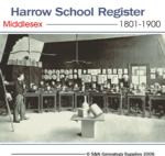 Middlesex, Harrow School Register 1801-1900