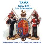 Navy List 1868 - June & September