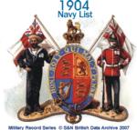 Navy List 1904 - January