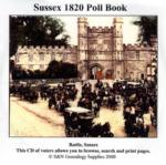 Sussex 1820 Poll Book