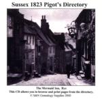 Sussex 1823 Pigot's Directory