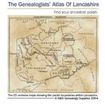 The Genealogists' Atlas Of Lancashire Circa. 1930