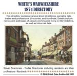 Warwickshire 1874 White & Co.'s Directory