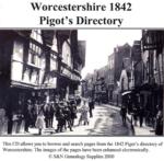 Worcestershire 1842 Pigot's Directory