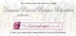 www.TheGenealogist.co.uk Gift Voucher - Diamond 1 year Subscription