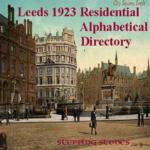 Yorkshire, Leeds 1923 Alphabetical Residential Directory